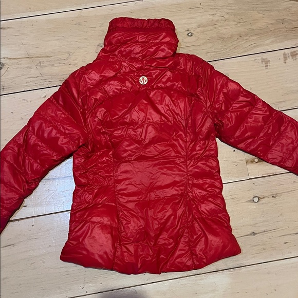 lululemon athletica Red Puffer Jacket - Picture 3 of 7